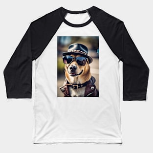 funny dog Baseball T-Shirt